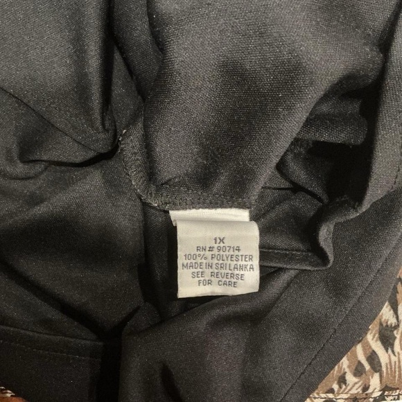 🐆MSK Animal Print Off-Shoulder Blouse - Picture 6 of 7